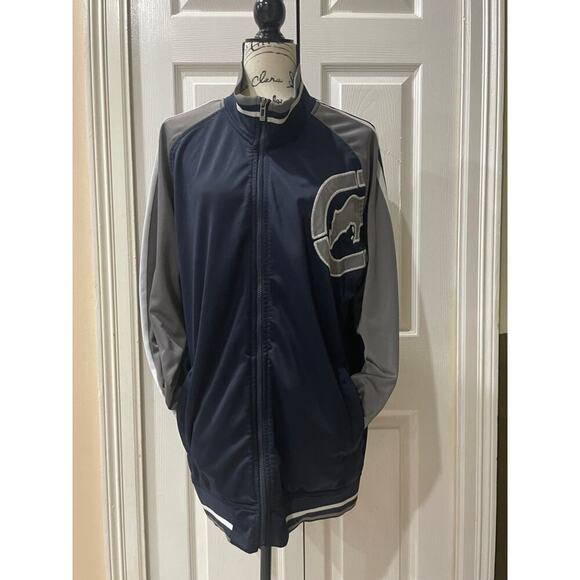 ECKO UNLIMITED TRACK JACKET RHINO BLUE/GRAY STREETWEAR RETRO SZ XL made 2015 - Picture 8 of 15